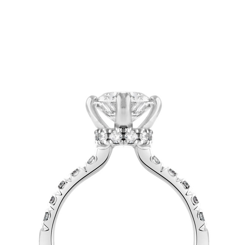 Round Brilliant Solitaire Engagement Ring 1.25ct