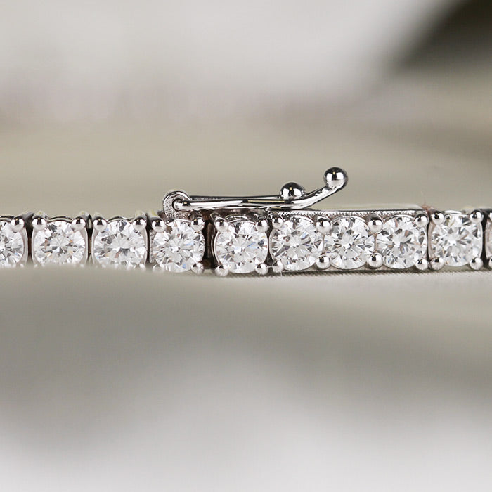 Rocks Diamond Tennis Necklace 10.12ct