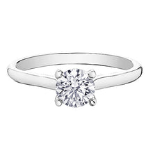Load image into Gallery viewer, Round Brilliant Solitaire Engagement Ring 1.06ct