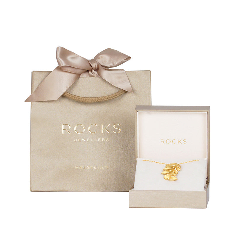 Double Chain & Rectangular shape Necklace