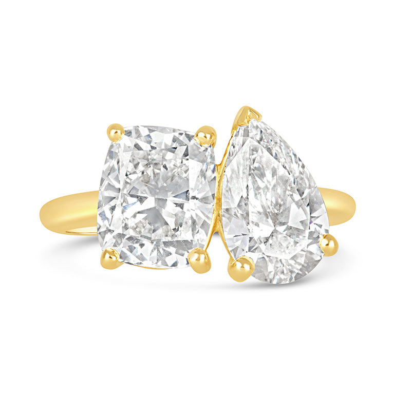 Toi Et Moi Engagement Ring