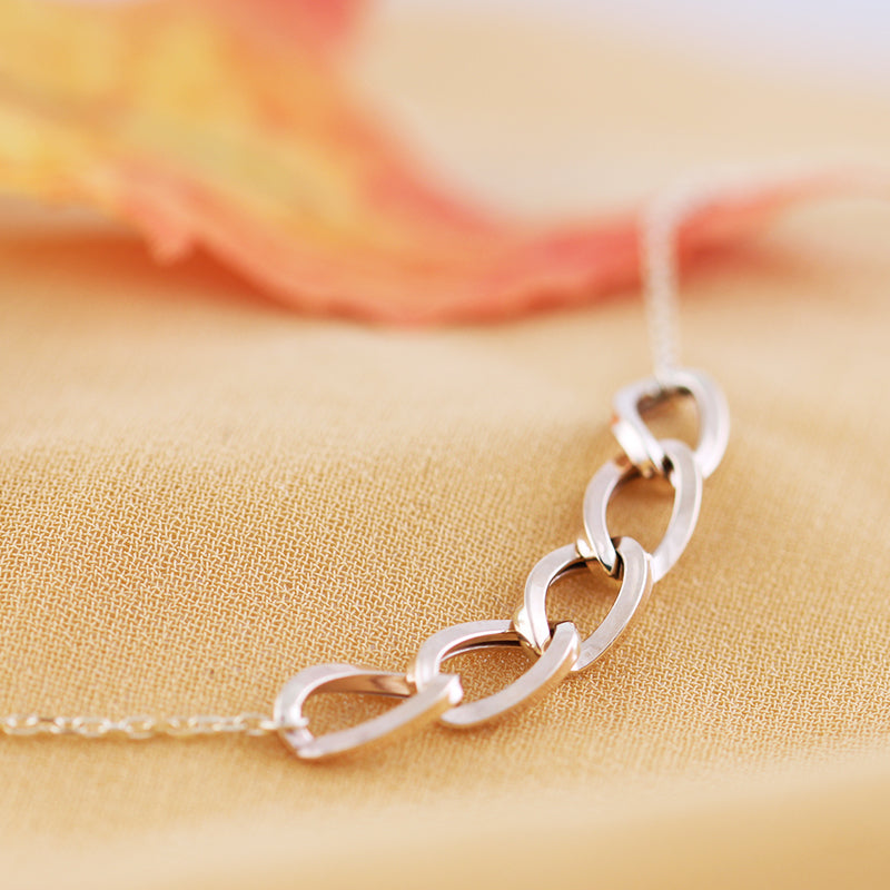 Curb Link & Chain Necklace