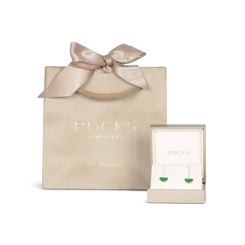 Diamond & White Gold Bar Drop Earrings 0.34ct