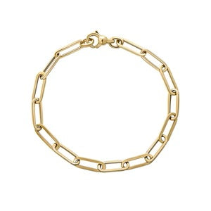Oval Paperchain Link Bracelet