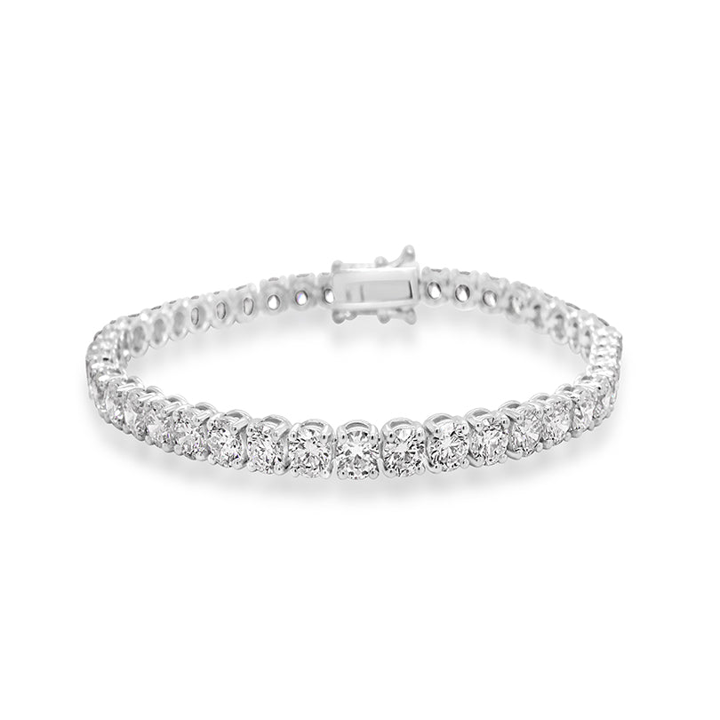 Diamond Tennis Bracelet 10.82ct