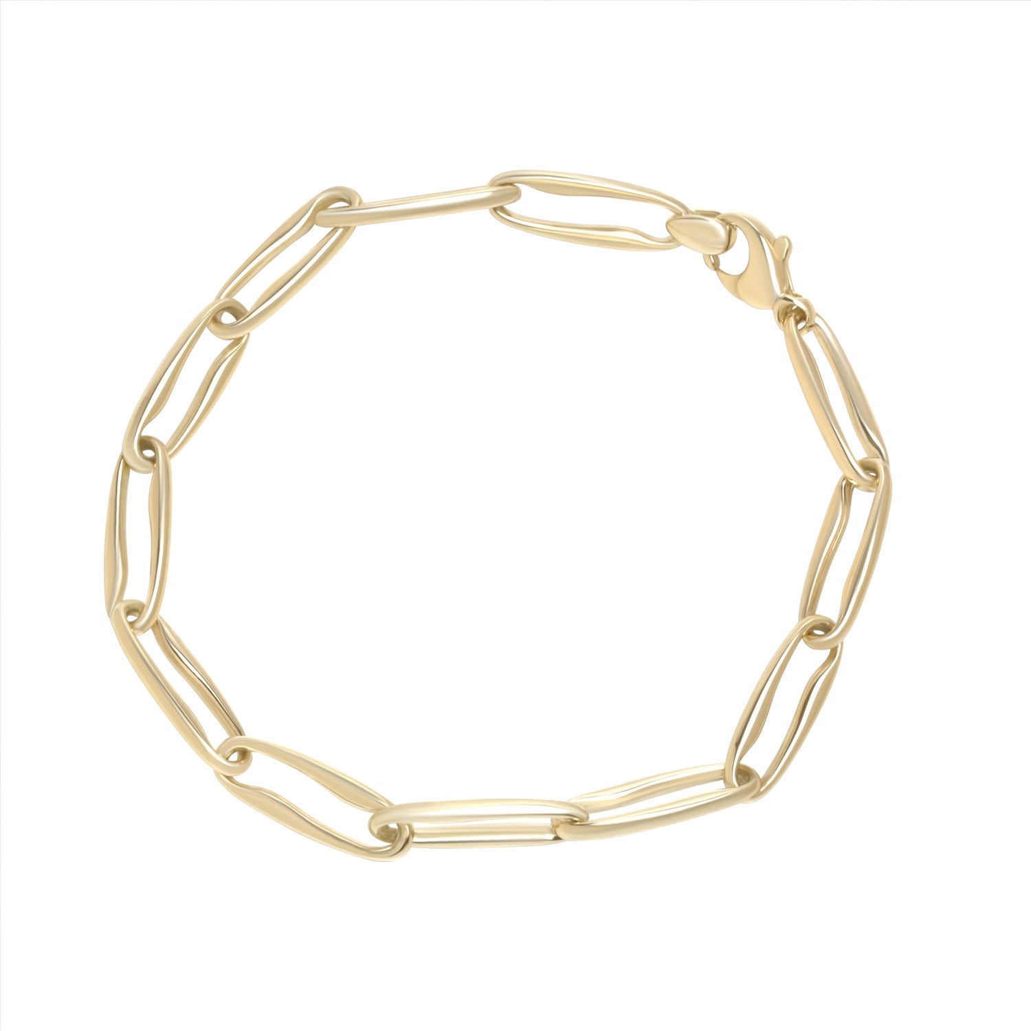 Open Wave Link Bracelet