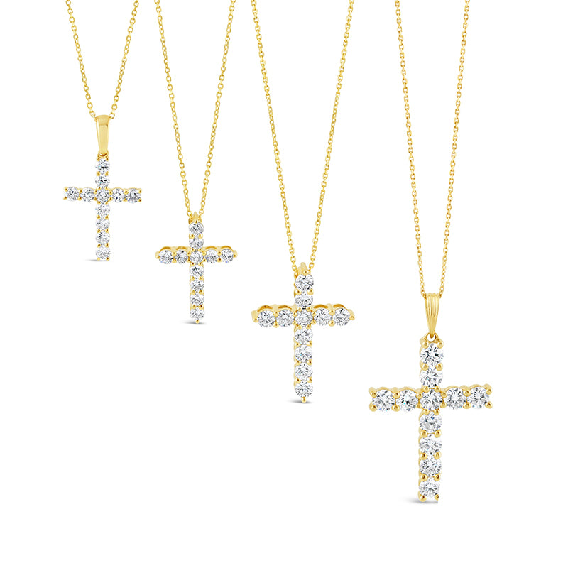 Diamond Cross Pendant 0.49ct