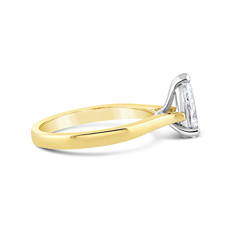 Pear Solitaire Engagement Ring 2.00ct
