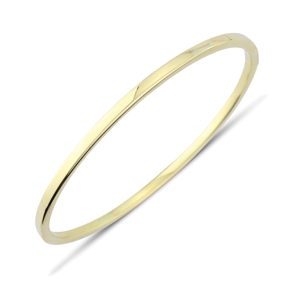 Oval Square Tube Bangle