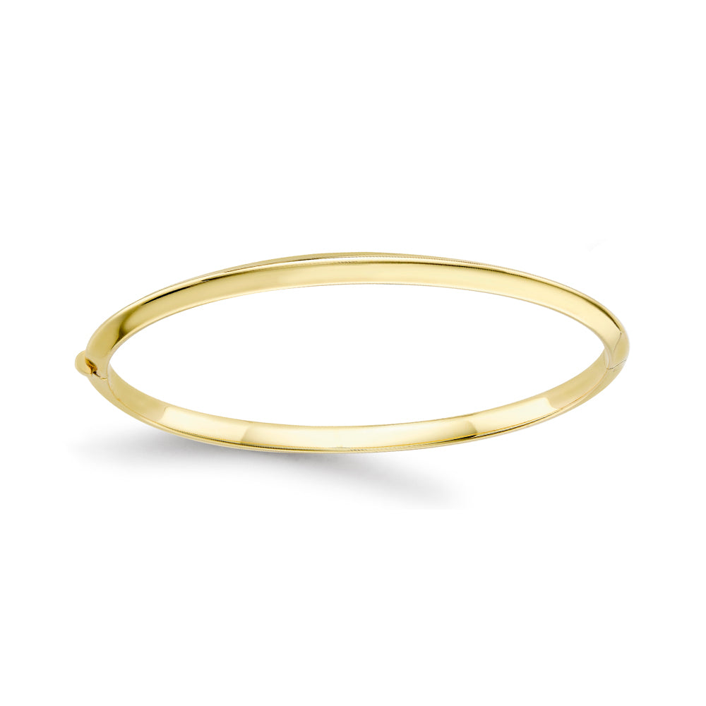 Round Knife Edge Bangle