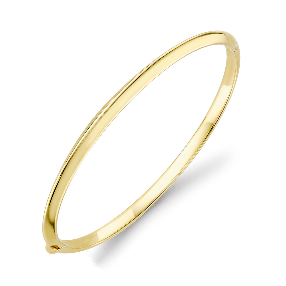 Round Knife Edge Bangle