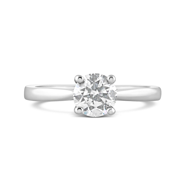 Round Brilliant Solitaire Engagement Ring 1.03ct