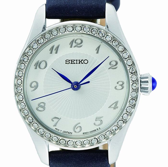 Essentials Ladies Quartz Leather Strap Watch SUR385P2