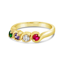 Load image into Gallery viewer, 4 Stone Mothering Ring - Create Your Own