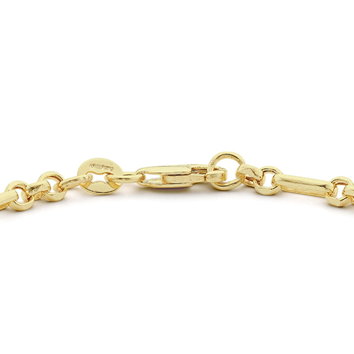 Rocks Figaro Chain Bracelet