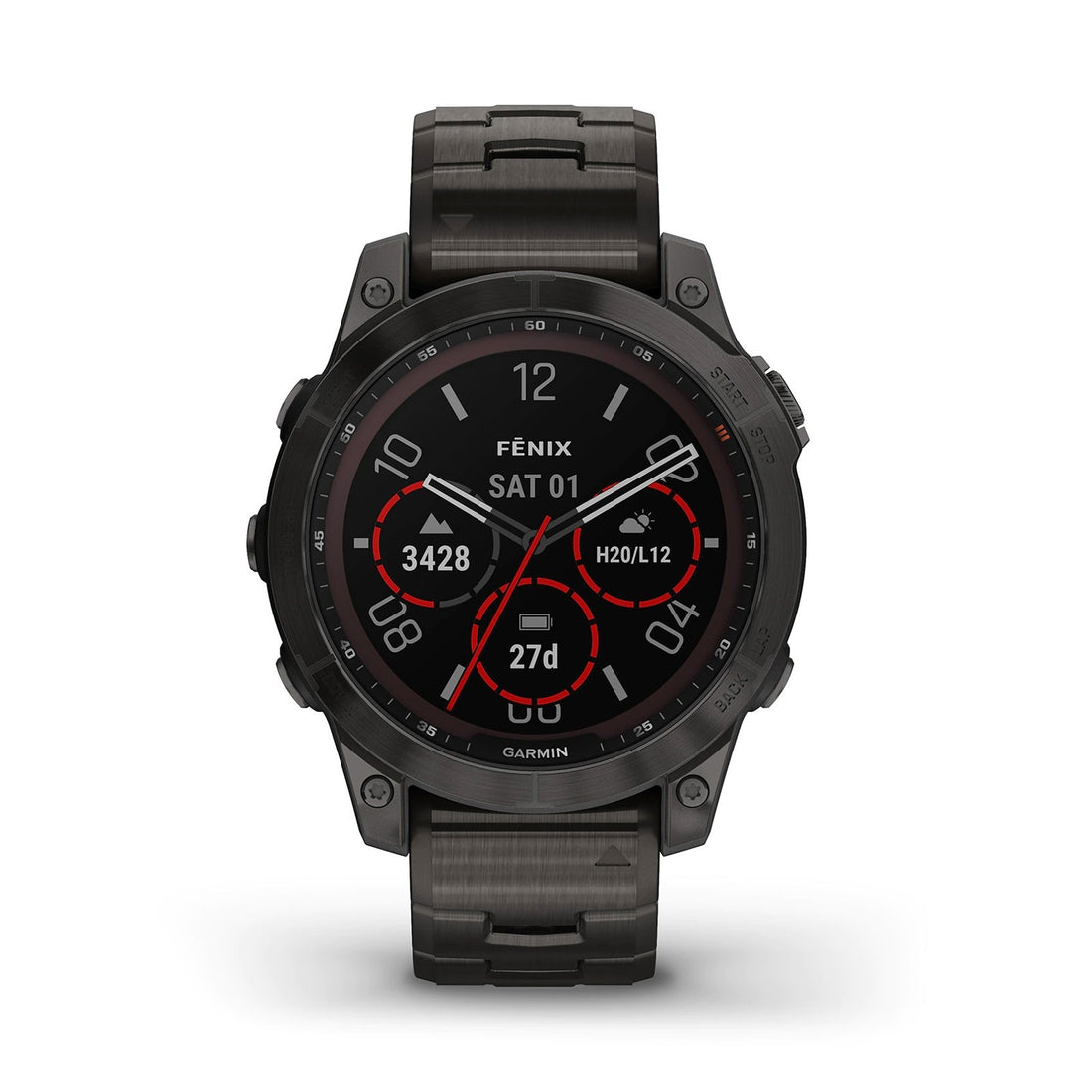 Garmin Fenix 7 Sapphire Solar Smartwatch - 010-02540-39