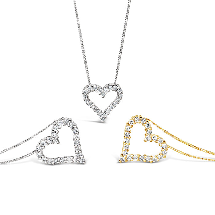 Diamond Heart Pendant - 0.25ct