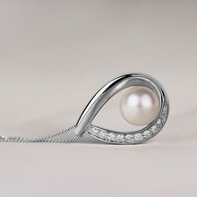 Load image into Gallery viewer, Rocks Diamond &amp; Freshwater Pearl Pendant