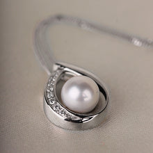 Load image into Gallery viewer, Rocks Diamond &amp; Freshwater Pearl Pendant