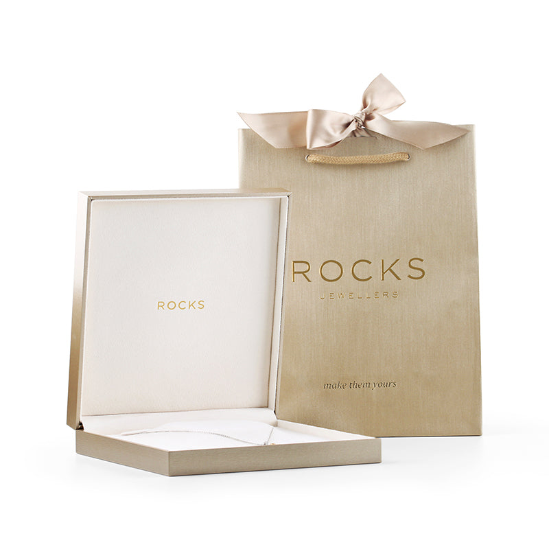 Seven Diamonds & Chain Necklace 0.71ct