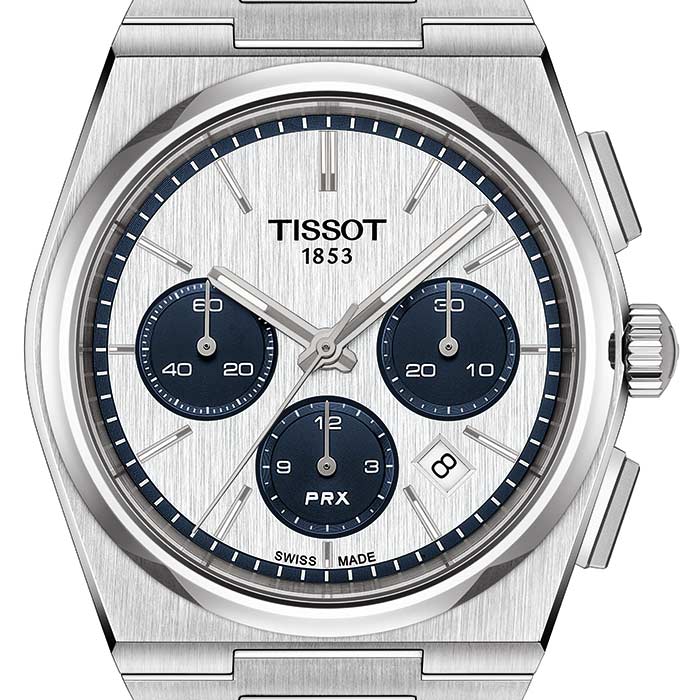 Tissot PRX Automatic Chronograph Watch T1374271101101 42mm