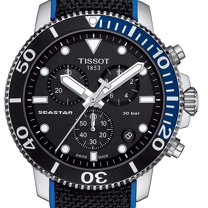 Tissot chronograph seastar online 1000