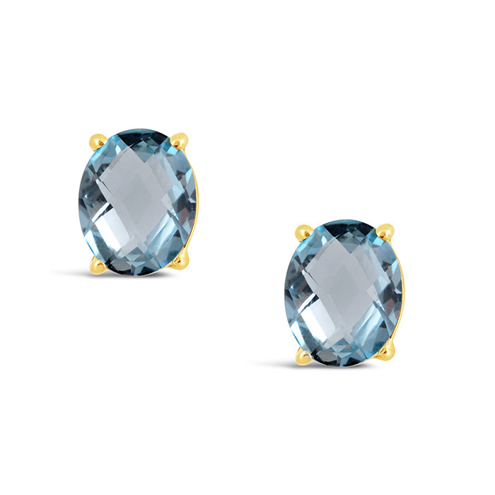 Swiss Topaz Oval 10x8mm Approximately sold 6 Carat Matching Pair, December Birthstone, Faceted Gemstones, Perfect for Earring Making (19637)