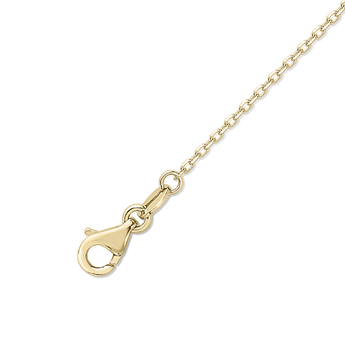 Rocks Interlocking Circle & Chain Bracelet