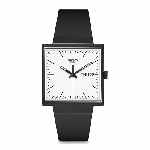 Swatch What If ...Black? Watch - SO34B700 - 41.80mm