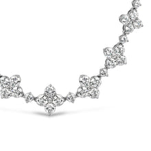 Load image into Gallery viewer, Rocks Diamond Floral Necklace