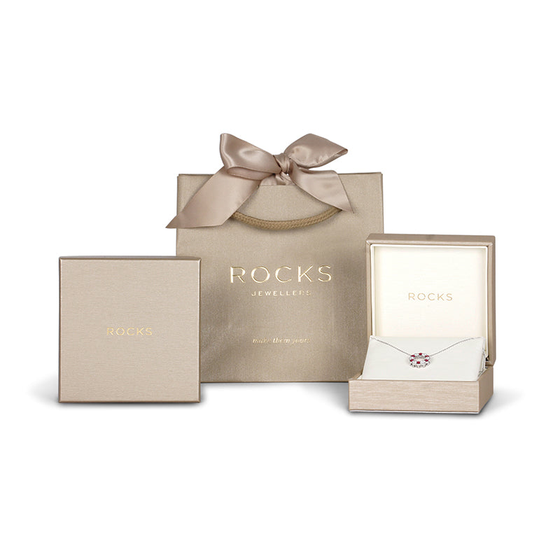 Rocks Emerald & Diamond Twist Ring