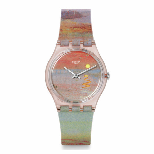 Swatch Turner's Scarlet Sunset Watch - SO28Z700C - 34mm
