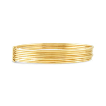 Load image into Gallery viewer, Seven Strand Gold Bangle