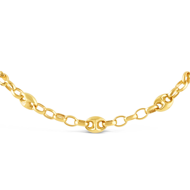 Belcher & Marine Link Chain Bracelet