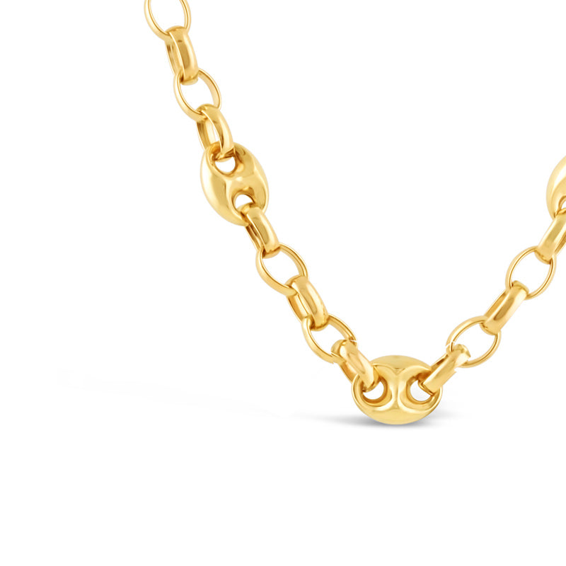 Belcher & Marine Link Chain Necklace