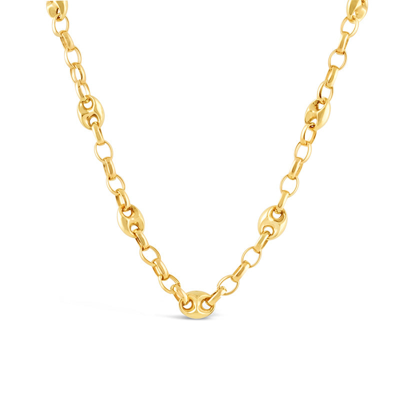 Belcher & Marine Link Chain Necklace