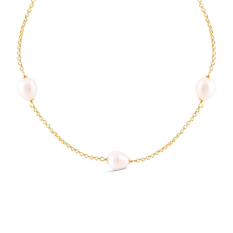 Berry Mini Pearl Necklace