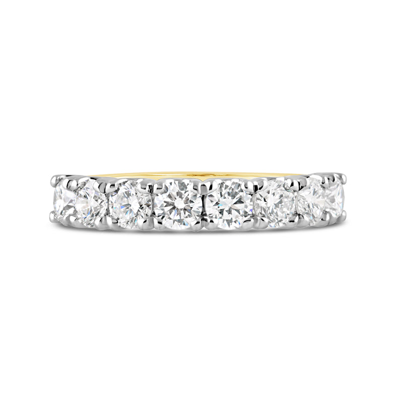 8 Stone Diamond Eternity Ring 1.50ct