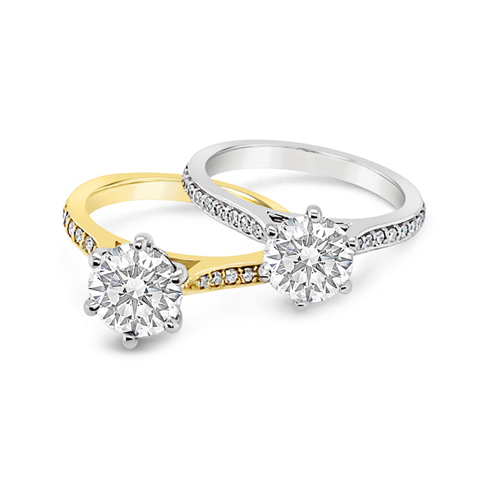 Round Brilliant Cut Solitaire 6 Claw 1.40ct