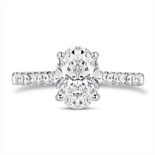 Load image into Gallery viewer, Oval Solitaire Engagement Ring 2.02ct - Laboratory Grown Diamond
