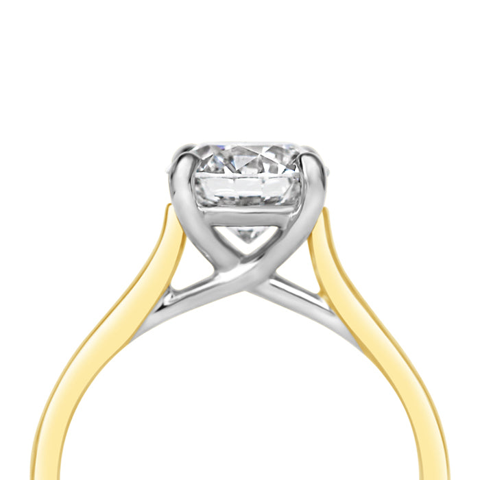 Round Diamond Solitaire Engagement Ring 1.80ct