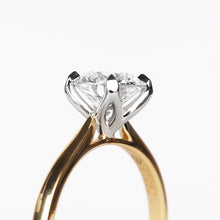 Load image into Gallery viewer, Rocks Round Solitaire Engagement Ring 1.50ct - Laoratory Grown Diamond