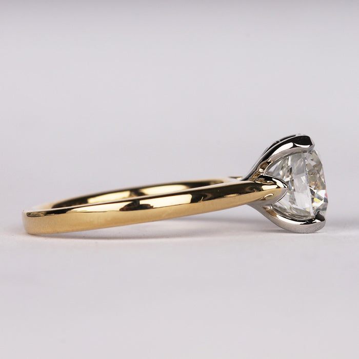 Round Brilliant Solitaire Engagement Ring 2.40ct