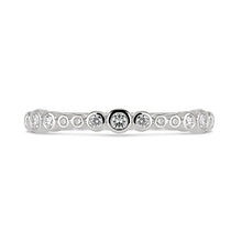 Load image into Gallery viewer, Rocks Diamond Multi Stone Rubover Ring