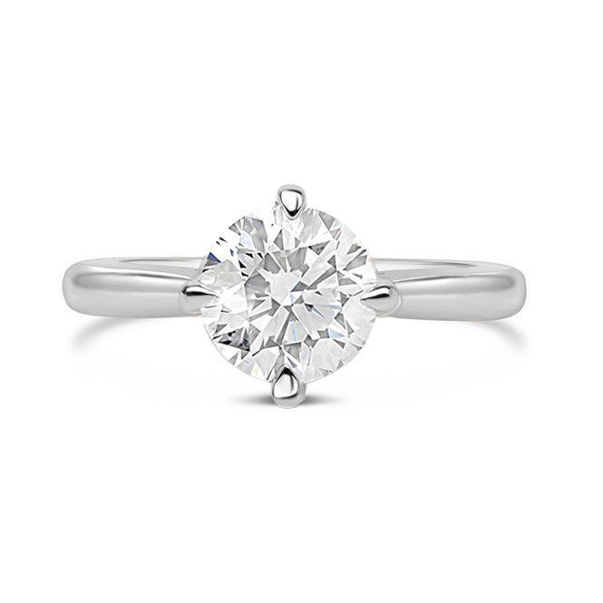 NSEW Solitaire Engagement Ring .90ct