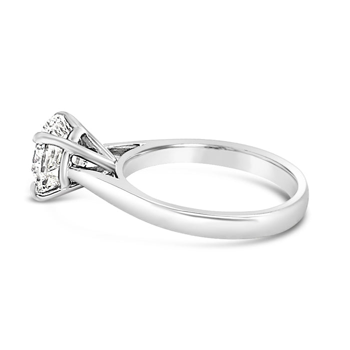 Round Brilliant Solitaire Engagement Ring 1.90ct