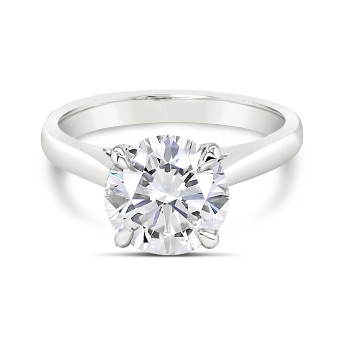 Round Brilliant Solitaire Engagement Ring 1.90ct
