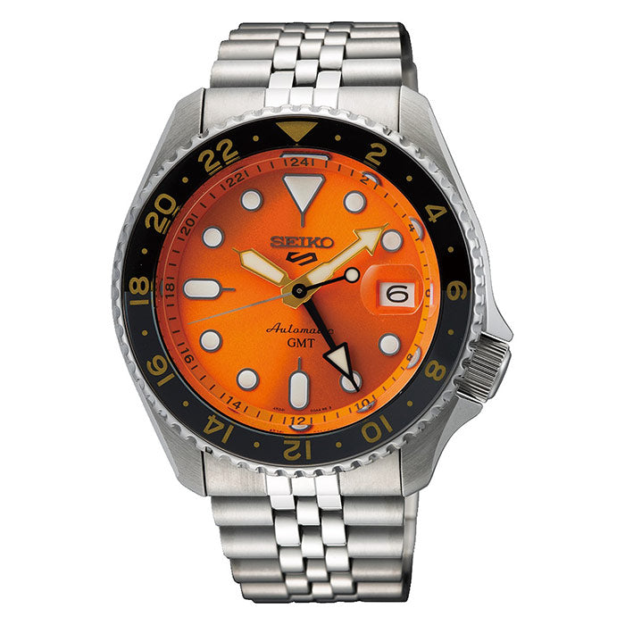 5 Sport ‘Mikan Orange’ GMT SKX Re-Interpretation Watch - SSK005K1 - 42.50mm