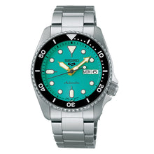 Load image into Gallery viewer, Seiko 5 Sports SKX &lsquo;Midi&rsquo; Teal 55th Anniversary Watch - SRPK33K1 - 38mm