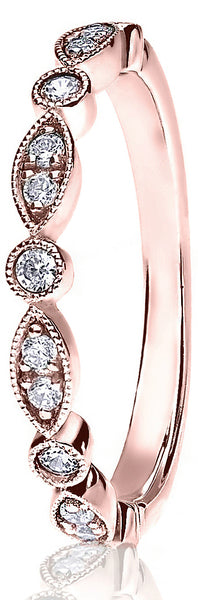 ROUND BRILLIANT CUT VINTAGE SHARED CLAW - 0.24ct